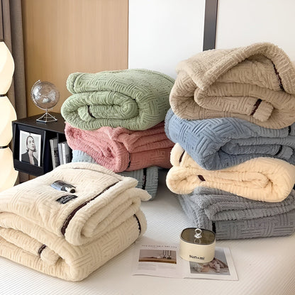 Flauschige Fleece Decke | Weiche Atmungsaktive Wohndecke 3