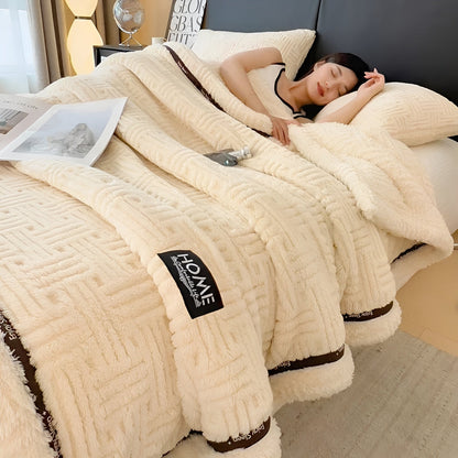 Flauschige Fleece Decke | Weiche Atmungsaktive Wohndecke 7