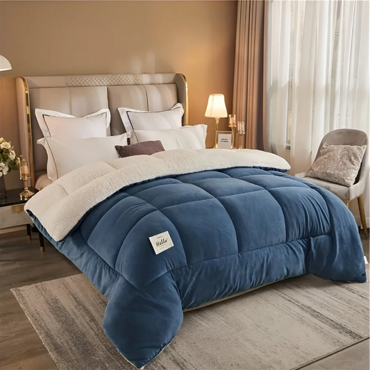 Fleece-Bettwäsche 155x220 | Luxuriöses Bettwäsche-Set 0