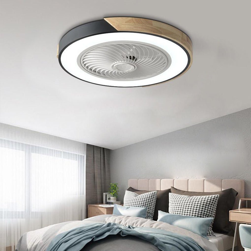 Flügellose LED Deckenleuchte | Moderne Deckenlampe für Wohnzimmer 3