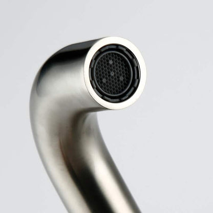 Forma | Wandmontage Waschbeckenmischer aus Messing mit 360° Drehbarkeit 4
