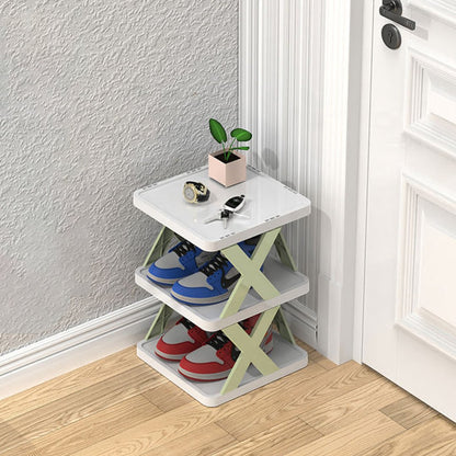 Frendorf | Schmaler Schuhregal aus Holz für platzsparende Aufbewahrung 15