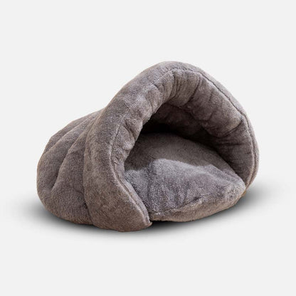 Gemütliches Höhlenbett für Hunde | Entspannungsbett Beige 5