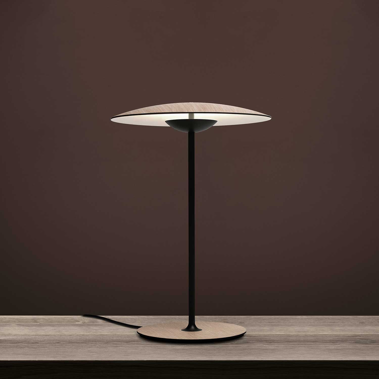 Elegante Tischleuchte Ginger mit Integrierter LED – Warm, Neutral und Kühl Licht, Metall, 35cm Durchmesser, Ideal für jedes Ambiente-6