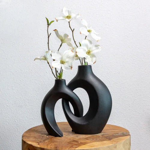 Gleora | Einzigartige Blumenvasen mit Geflochtenem Design 0