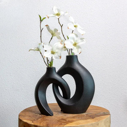 Gleora | Einzigartige Blumenvasen mit Geflochtenem Design 1