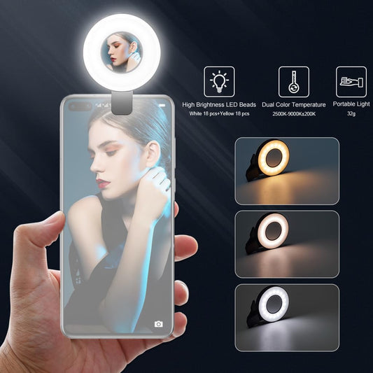 GlowRing | Magnetische Telefonleuchte für kreative Inhalte 0