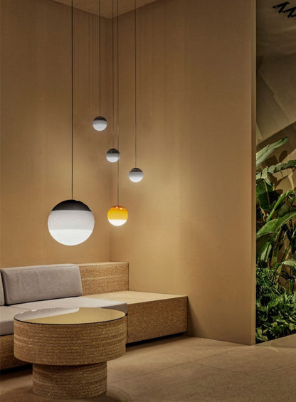 Gradient Pendelleuchte Schwarz | Moderne Esszimmerlampe 3