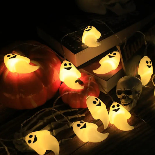 Gruselige Lichterkette | Halloween Dekoration 0