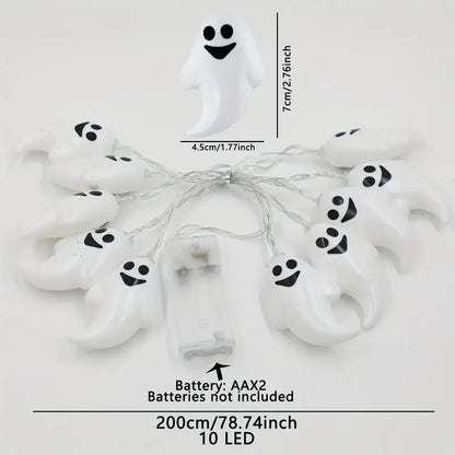 Gruselige Lichterkette | Halloween Dekoration 3