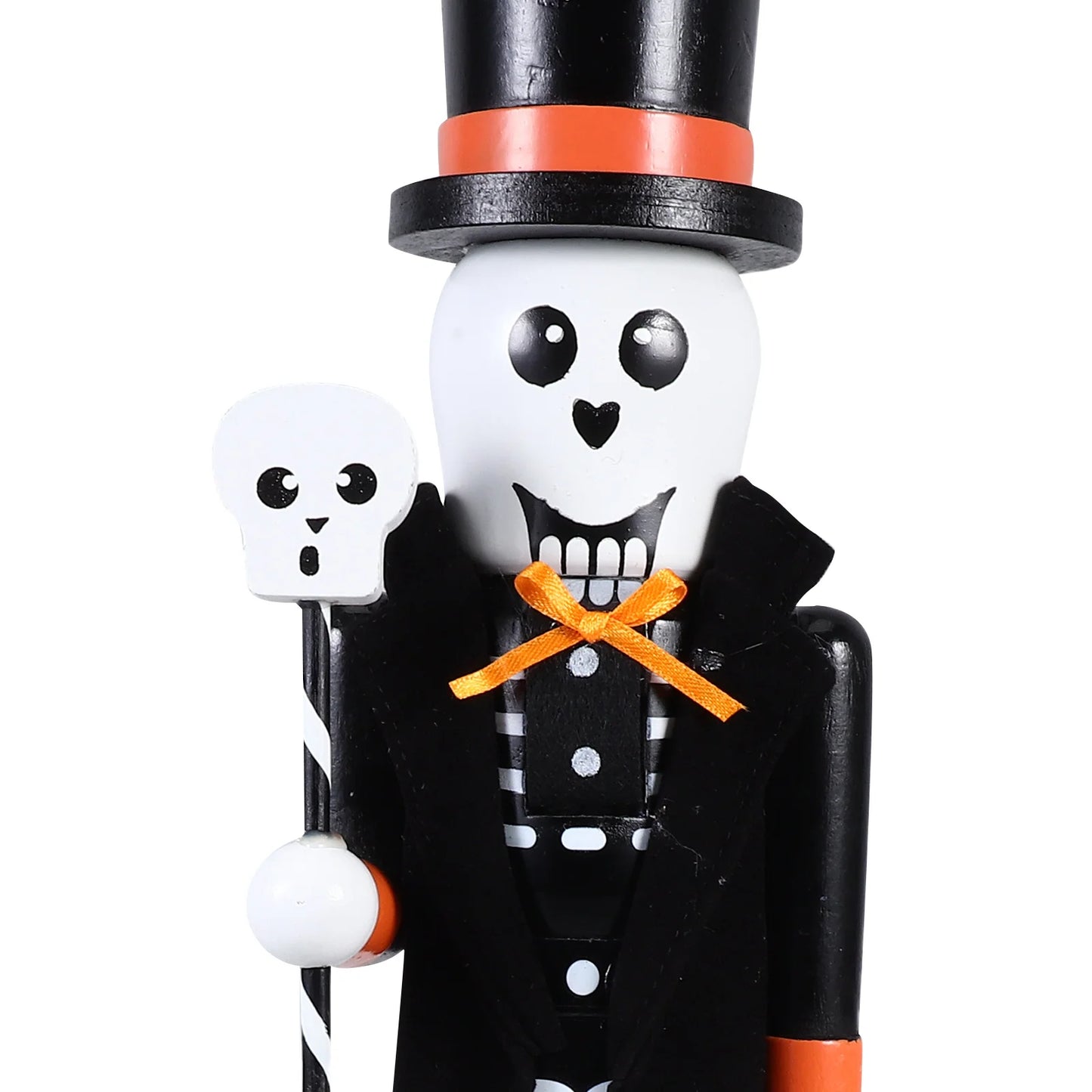 Halloween-Nussknacker | Handbemalte Holzdekoration 3