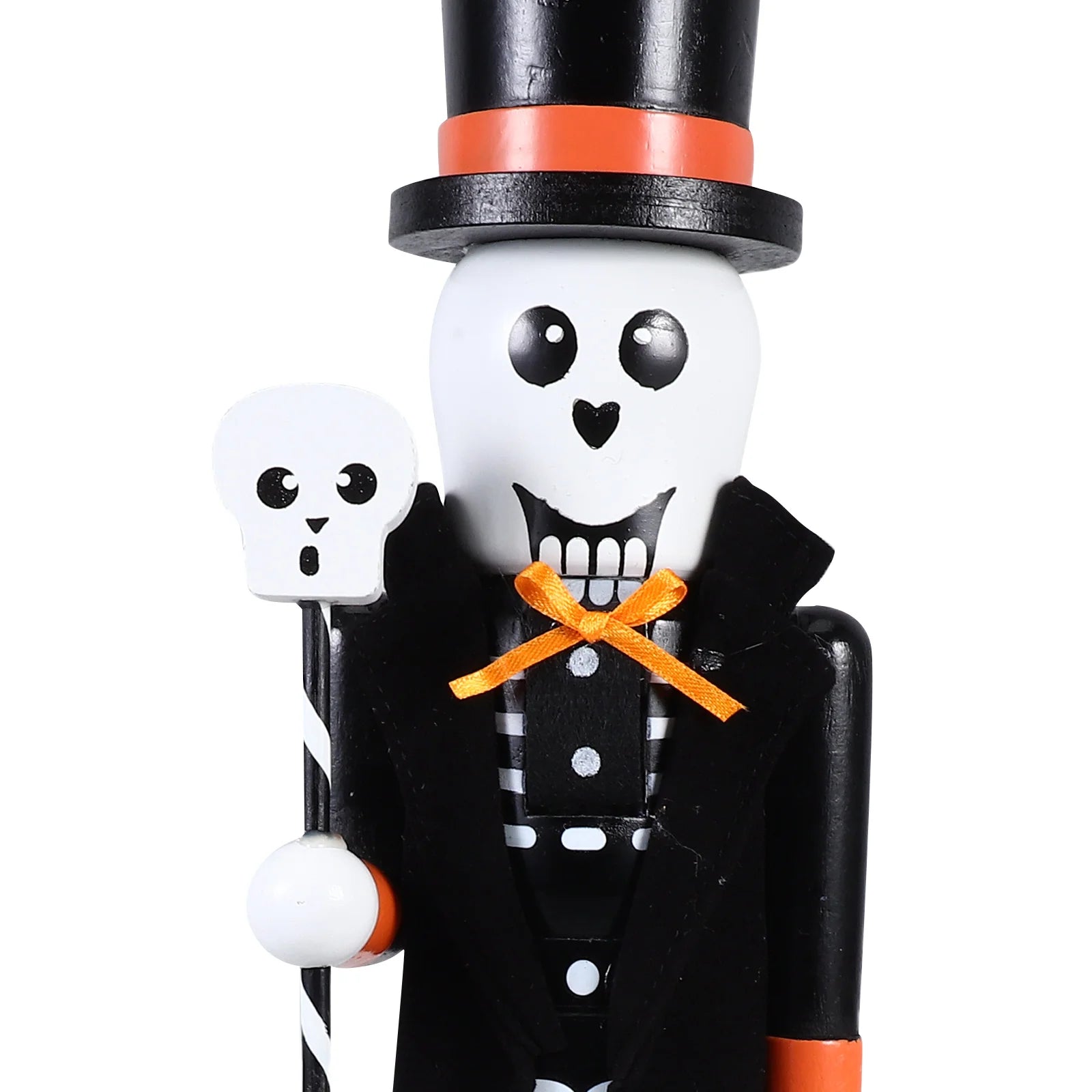 Halloween-Nussknacker | Handbemalte Holzdekoration 3