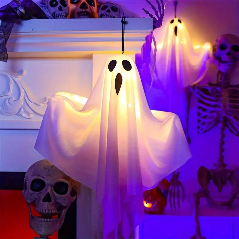 Halloween Geister | LED Hängende Dekoration im 3er-Set 3