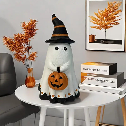 Halloween Kürbis Statue | Art-Déco Dekoration 0