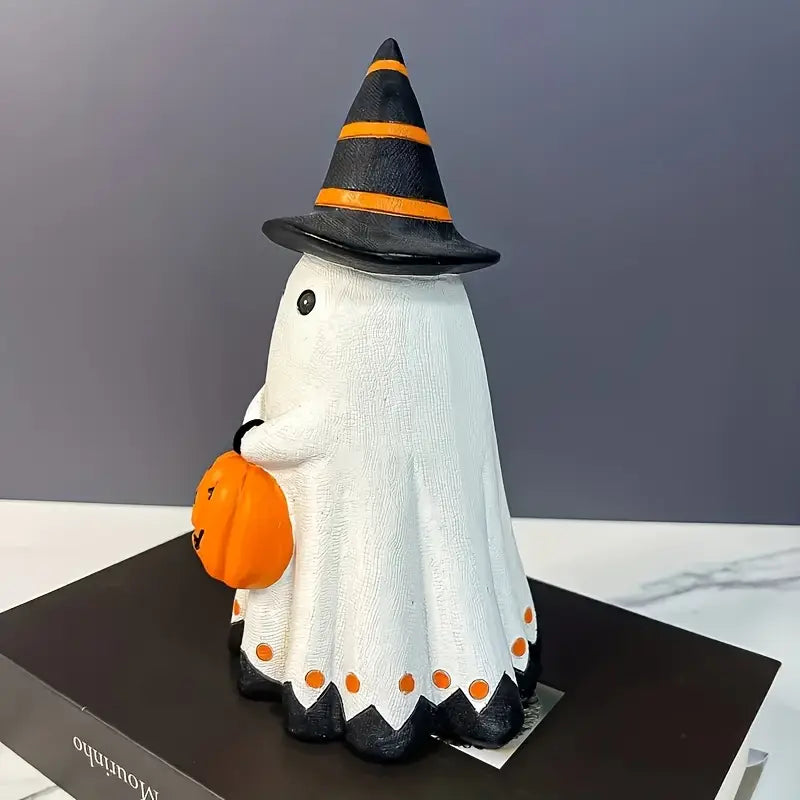 Halloween Kürbis Statue | Art-Déco Dekoration 1