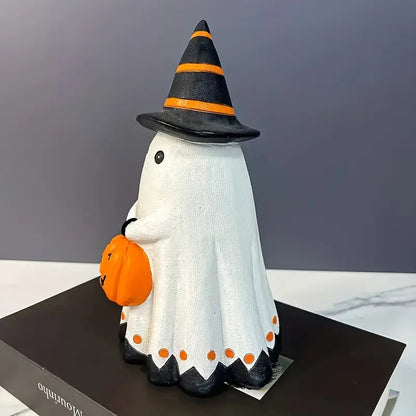 Halloween Kürbis Statue | Art-Déco Dekoration 1