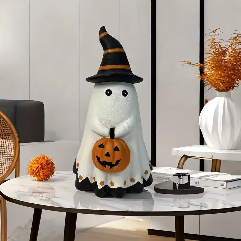 Halloween Kürbis Statue | Art-Déco Dekoration 3