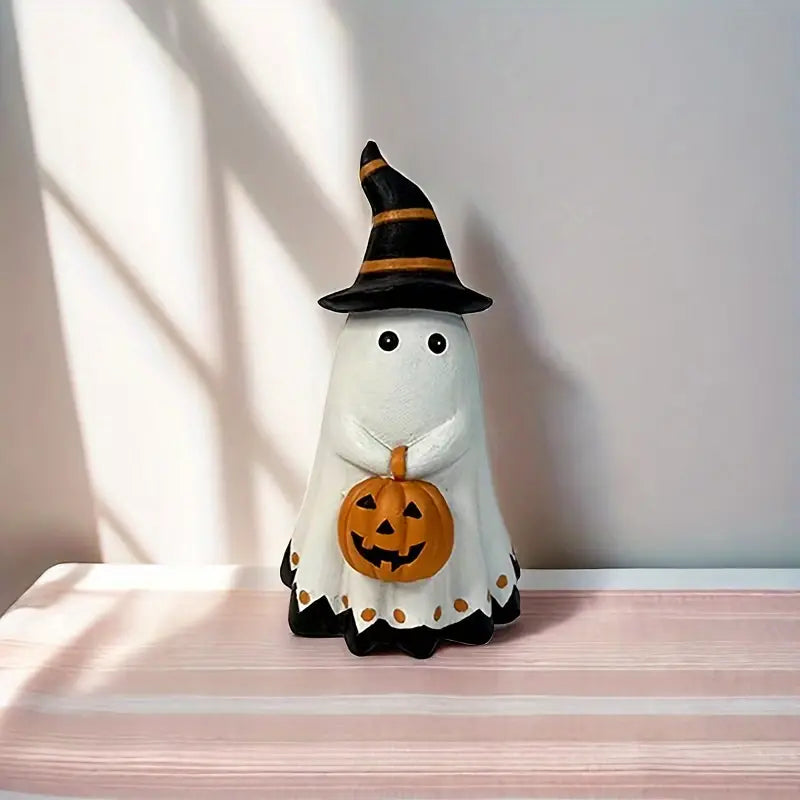 Halloween Kürbis Statue | Art-Déco Dekoration 5