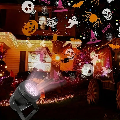 Halloween Projektorlampe | USB Lampe für Gruselige Dekoration 0