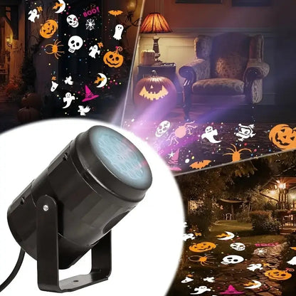 Halloween Projektorlampe | USB Lampe für Gruselige Dekoration 5