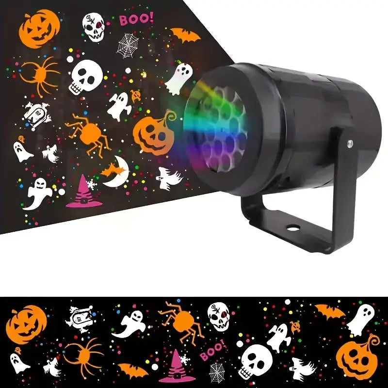 Halloween Projektorlampe | USB Lampe für Gruselige Dekoration 7