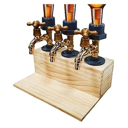 Handgefertigter Spirituosenspender aus Holz | Bar Zubehör 7