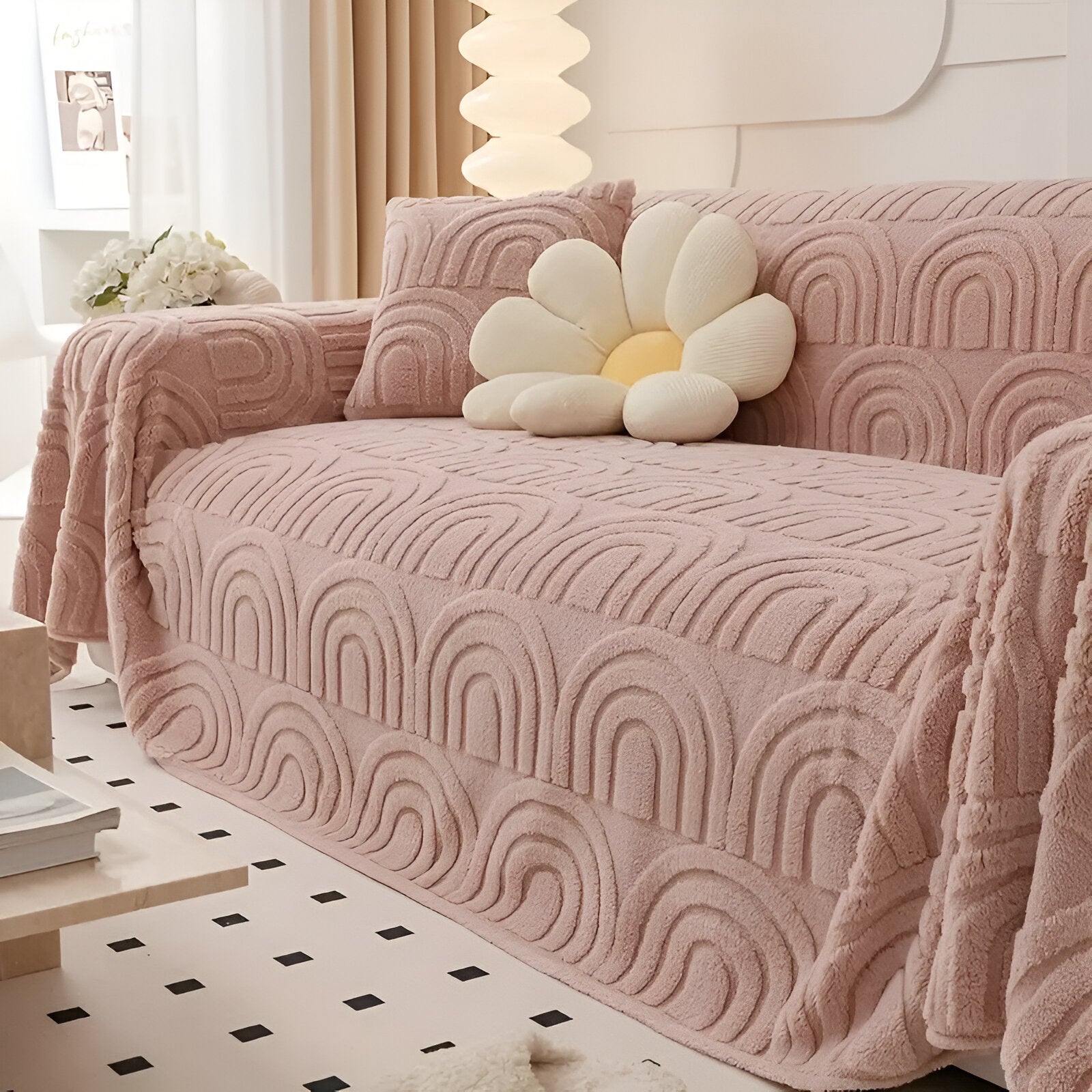 Variant image for ArchPlush Sofabezug | Jacquard Sofa Überzug für alle Sofatypen-13