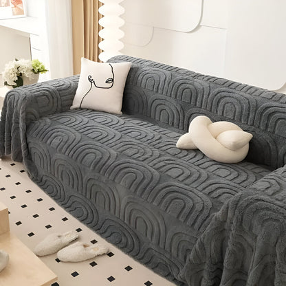 ArchPlush Sofabezug | Jacquard Sofa Überzug für alle Sofatypen 6