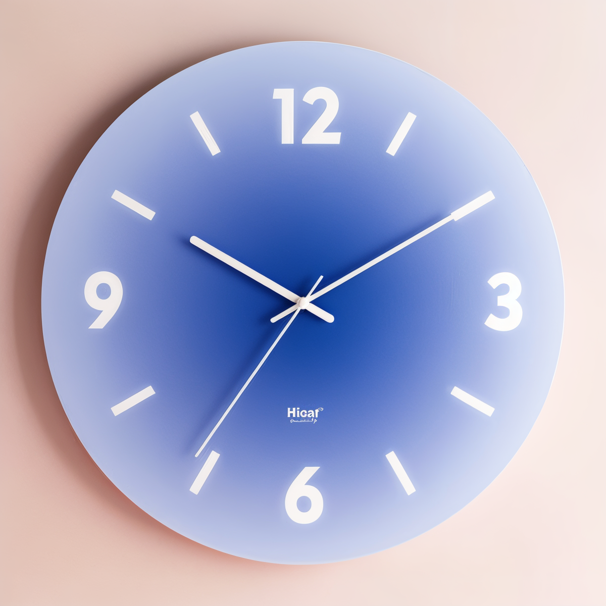 Variant image for Vibrante Glas Wanduhr Modern – Leise Küchenuhr mit Buntem Design, Ø 30cm und 35cm, Hingucker für Jeden Raum-9