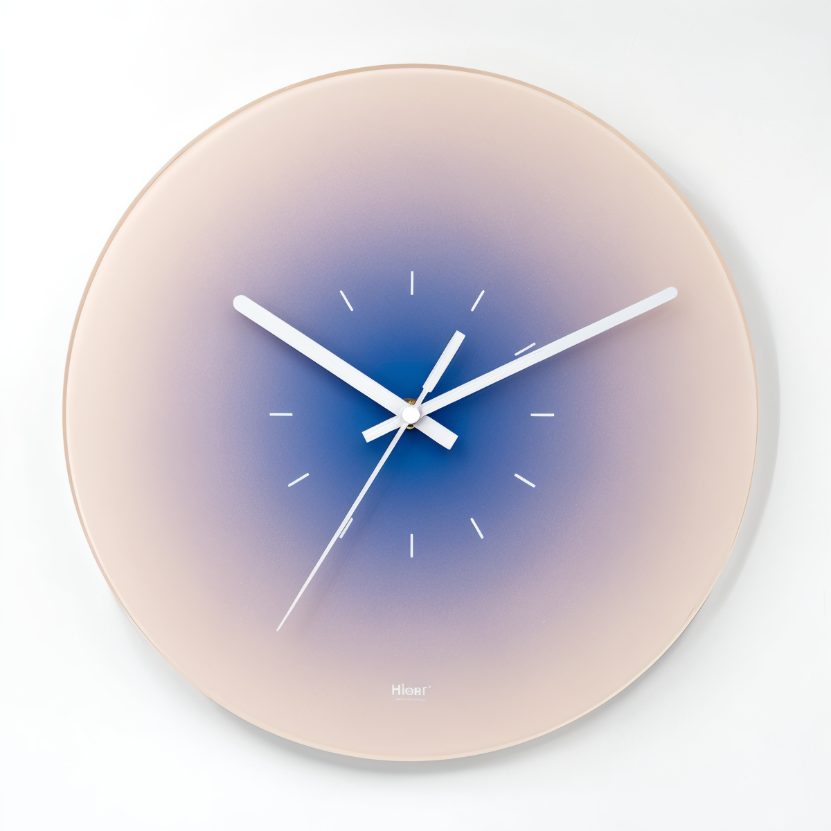 Variant image for Vibrante Glas Wanduhr Modern – Leise Küchenuhr mit Buntem Design, Ø 30cm und 35cm, Hingucker für Jeden Raum-5