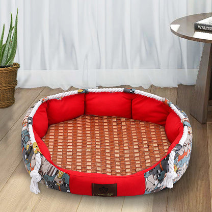Hundebett Mit Stauraum Und Kauseil | Komfort Für Welpen 6