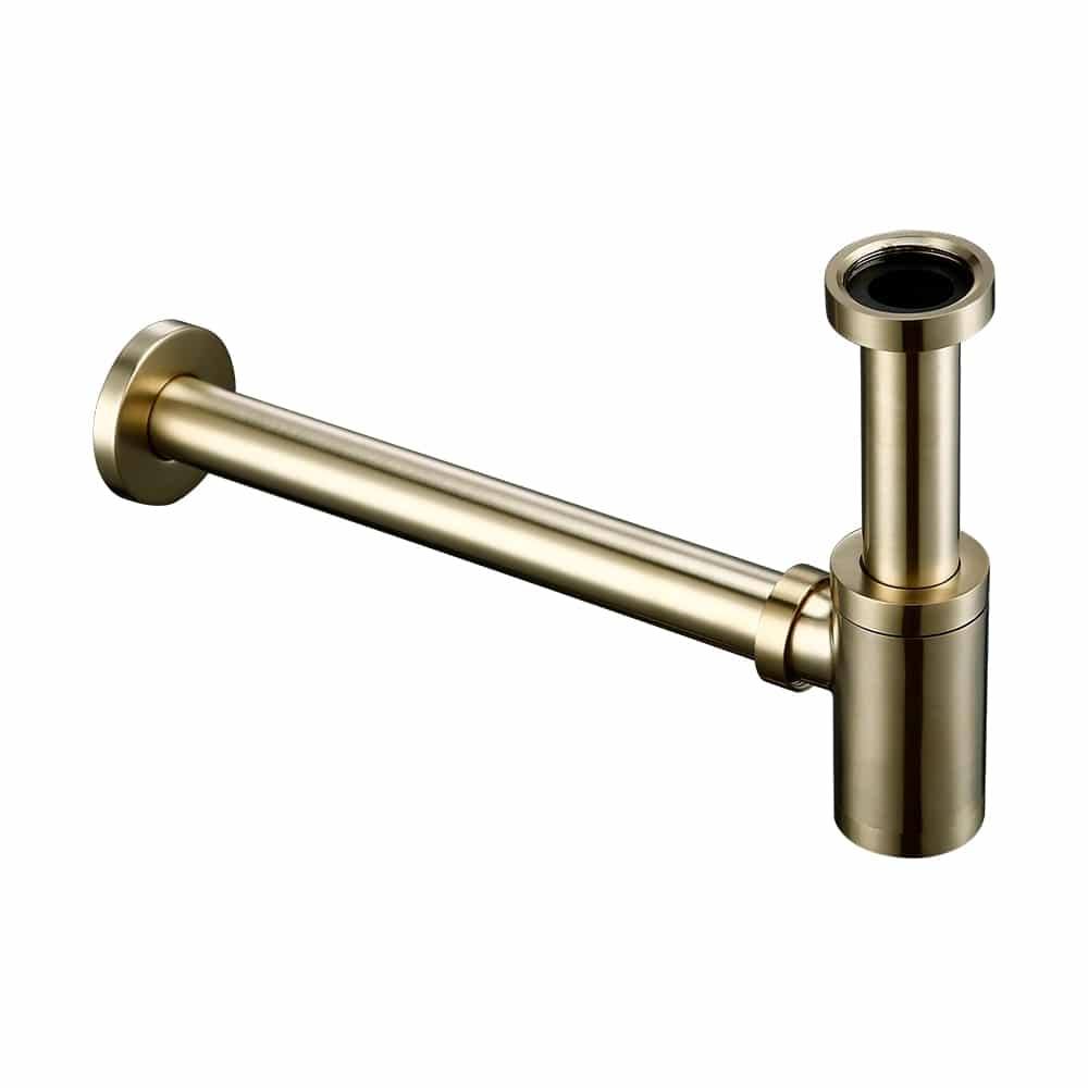 IMBER | Waschbecken Abfluss aus Messing, Verstellbar 200-700mm 10