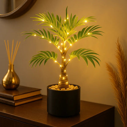 Inselpalmenlampe | LED Tischleuchte 2
