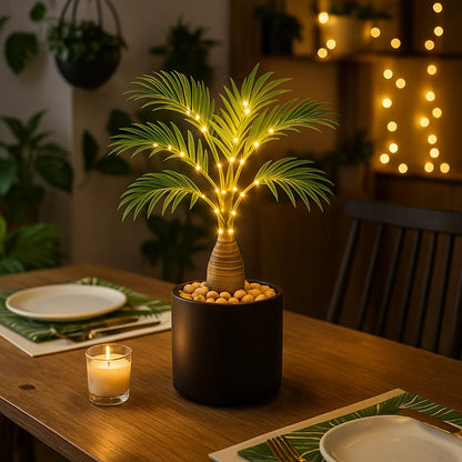 Inselpalmenlampe | LED Tischleuchte 4