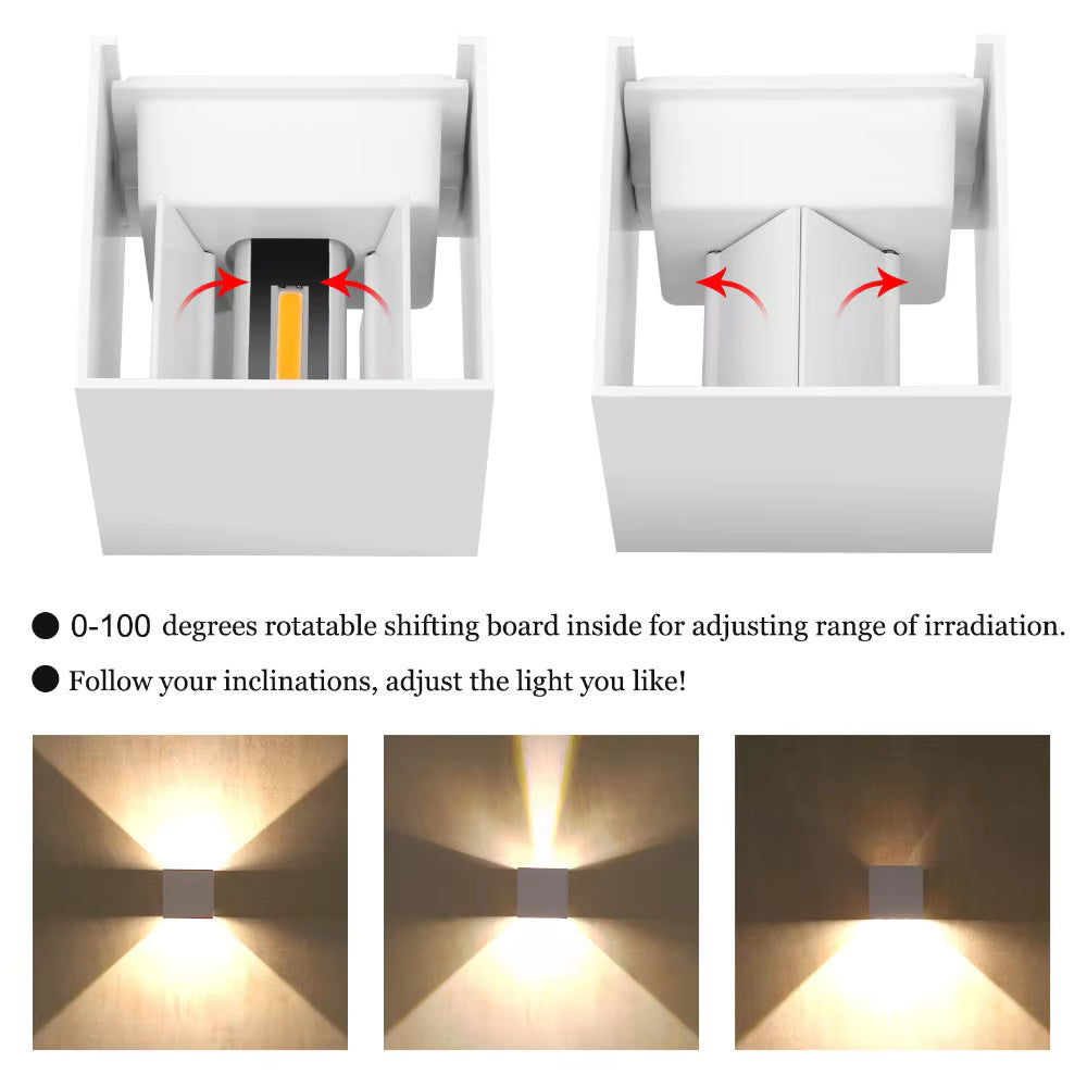 LuxeCube | Geometrische Wandleuchte