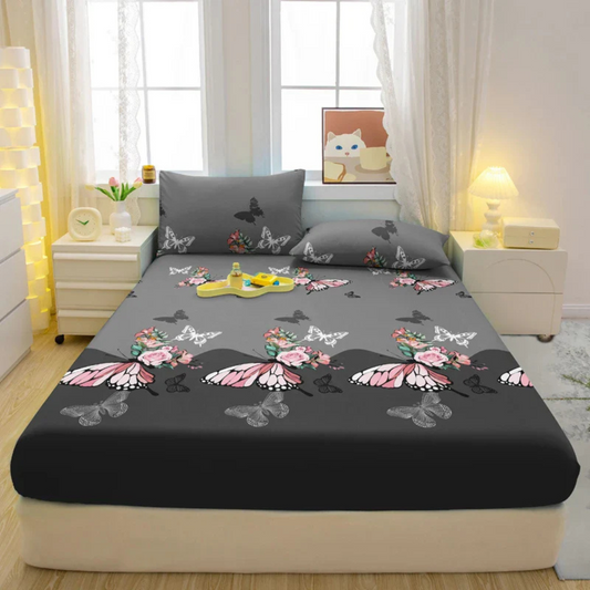 Junoa Bettüberwurf | Stilvolle Tagesdecke Grau für Bett 0