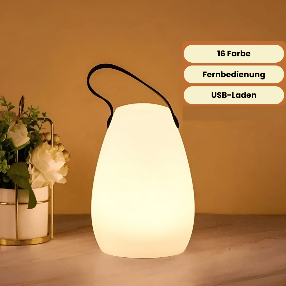 Kabellose LED Tischlampe | Tragbare Wasserdichte Leuchte 10