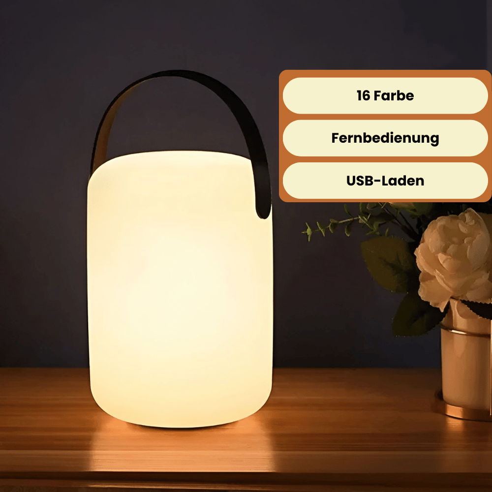 Kabellose LED Tischlampe | Tragbare Wasserdichte Leuchte 9