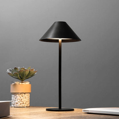 Kabellose Tischlampe Schwarz | Touch-Dimmbare LED-Tischleuchte 2