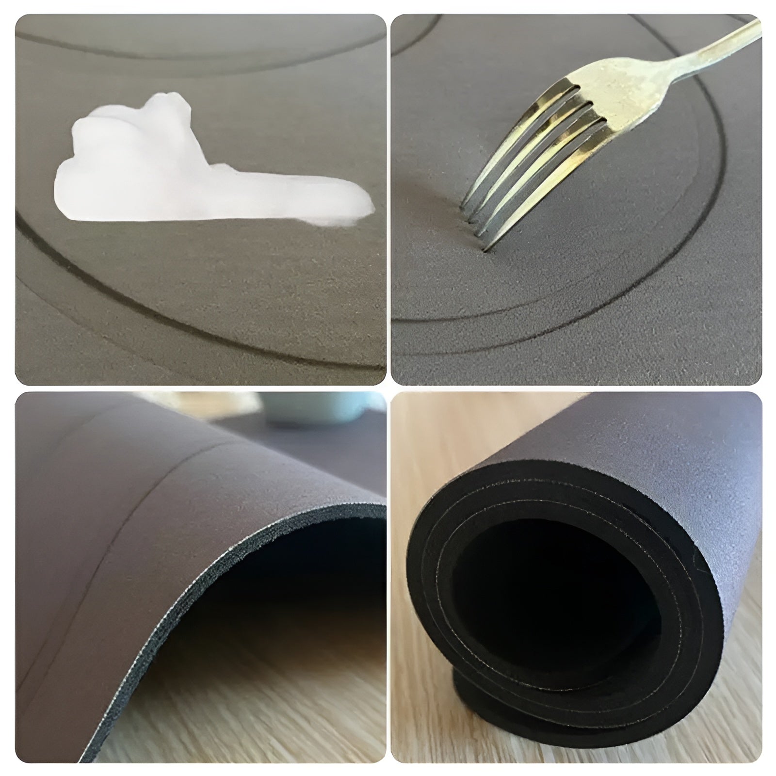 Kieselgur Badematte | Rutschfester Badezimmerteppich 40x60 cm 3