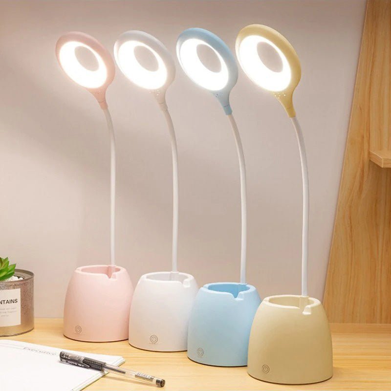 Kinder Tischlampe | Mit Telefonhalter und LED-Beleuchtung 0