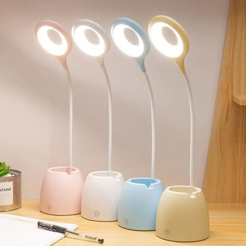Kinder Tischlampe | Mit Telefonhalter und LED-Beleuchtung 0