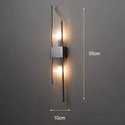 Kristall Wandleuchte | Elegante Wandlampe mit Lichtreflexionen 11