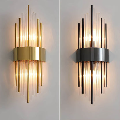 Kristall Wandleuchte | Elegante Wandlampe mit Lichtreflexionen 13