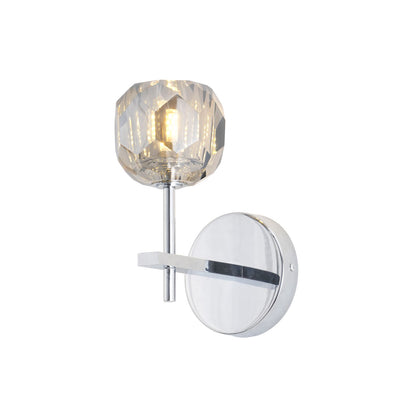 Kristallwandleuchte | Moderne Wandlampe mit Chromoberfläche 18