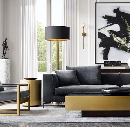 Kristallwandleuchte | Moderne Wandlampe mit Chromoberfläche 4