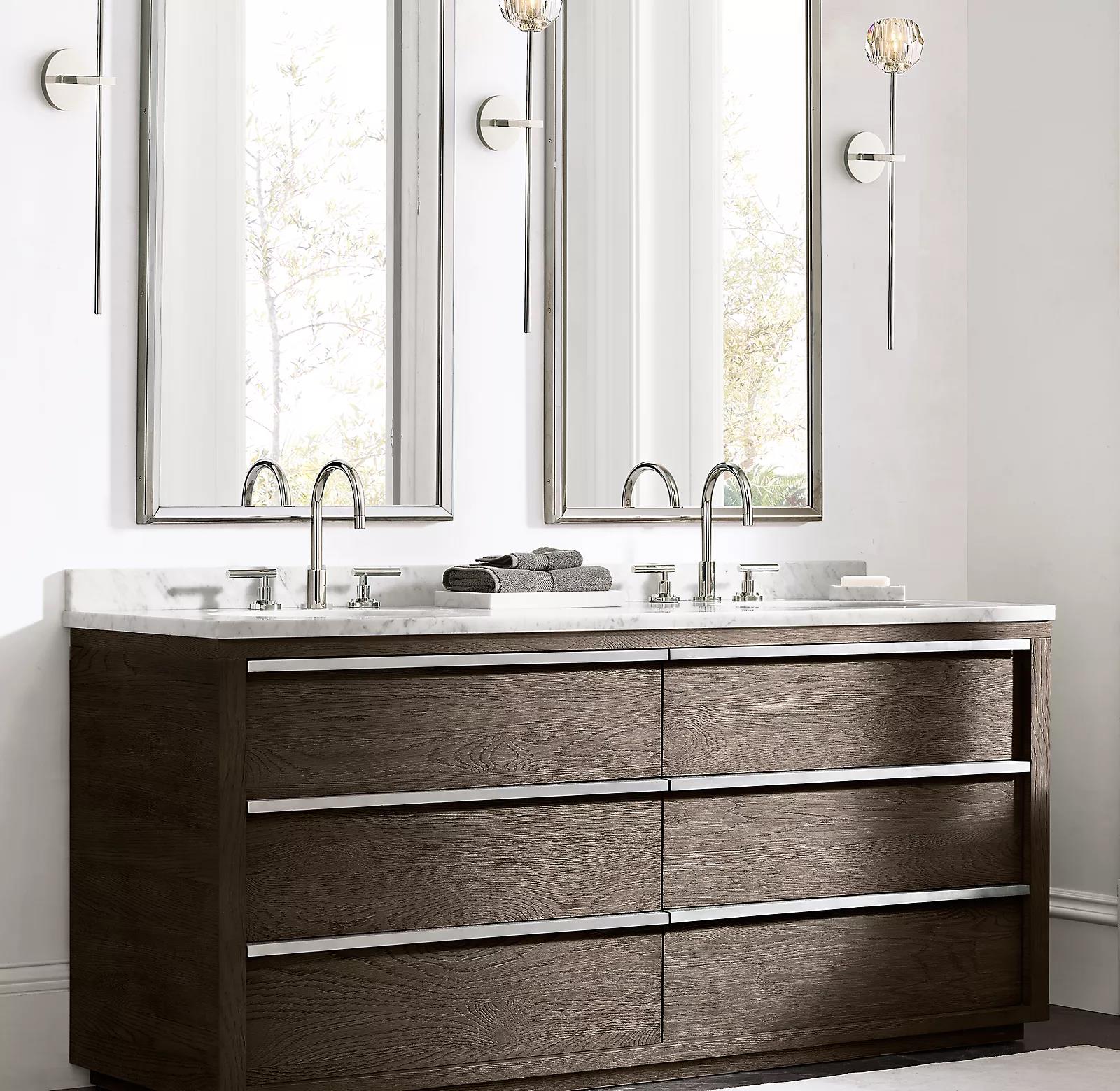 Kristallwandleuchte | Moderne Wandlampe mit Chromoberfläche 6