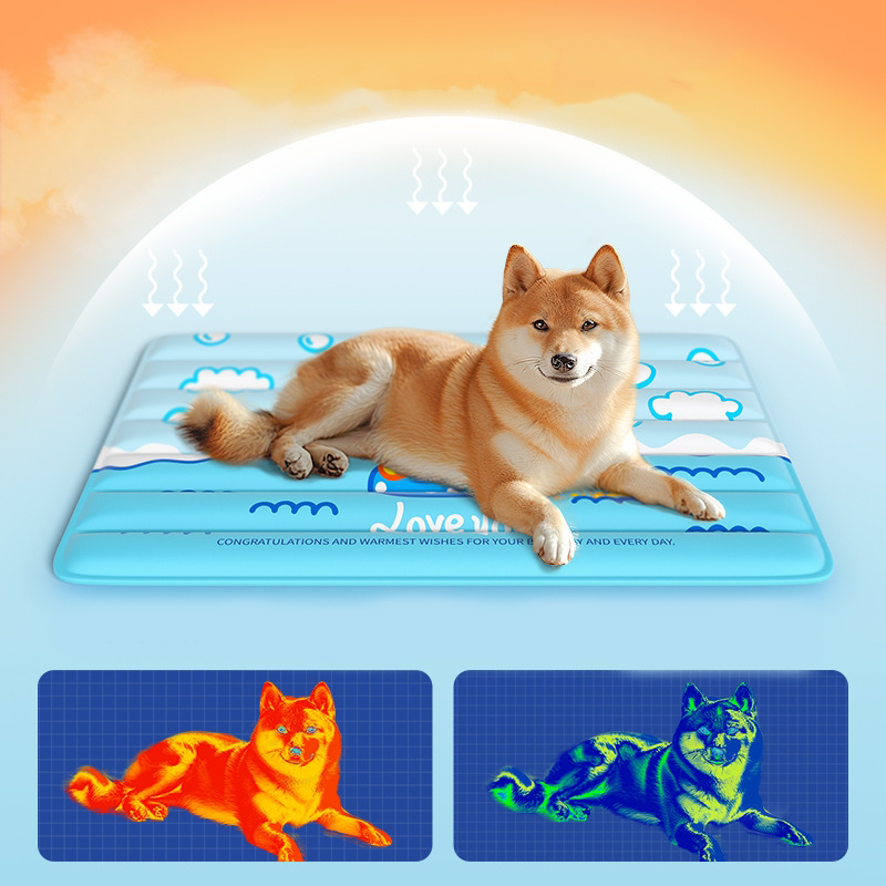 Kühlbett für Hunde | Tragbares Haustierbett mit Kühltechnologie 2