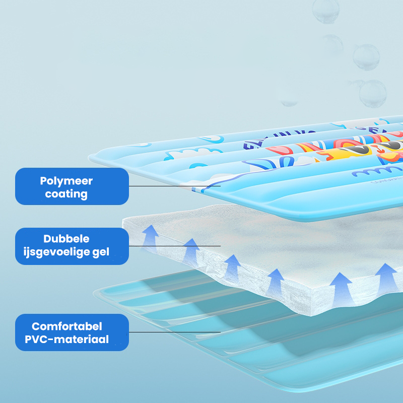 Kühlbett für Hunde | Tragbares Haustierbett mit Kühltechnologie 4