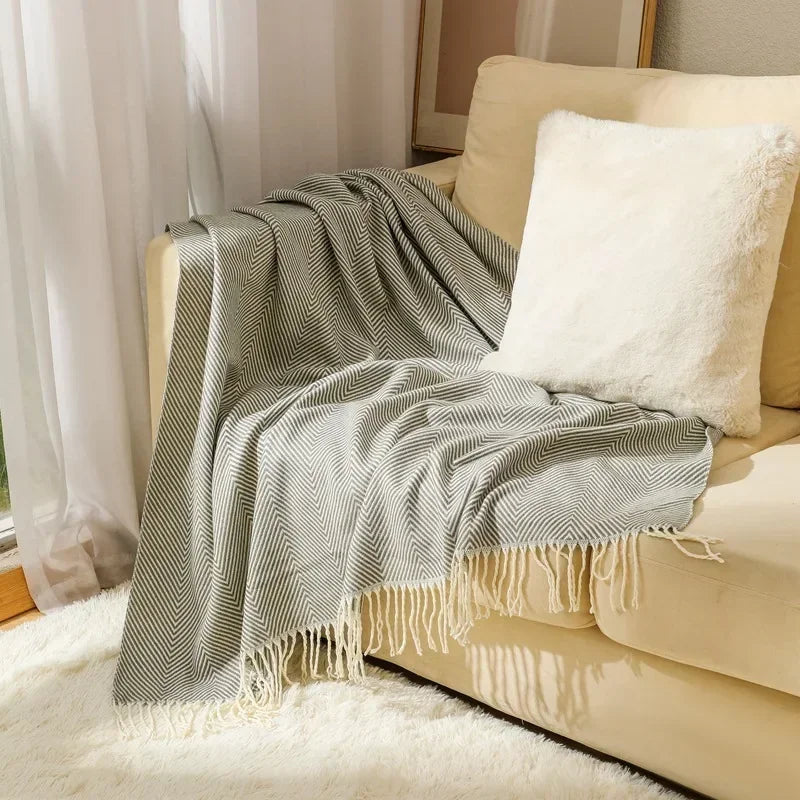 Kuscheldecke | Weiche, Gemütliche Decke für Sofa und Bett 0